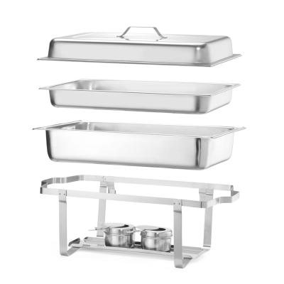 Chafing GN 1/1, HENDI, Kitchen Line, 9L, 600x358x(H)295mm | 475904